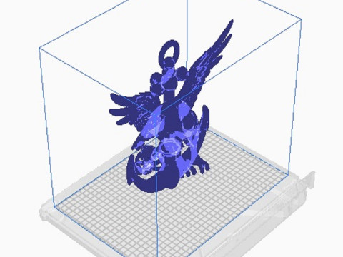 Anchor pendant 3D Print Model