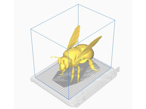 Ciondolo ape Modello di stampa 3D