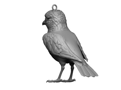 Bird pendant 3D 프린트 모델