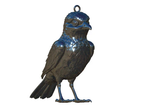 Bird pendant 3D Print Model