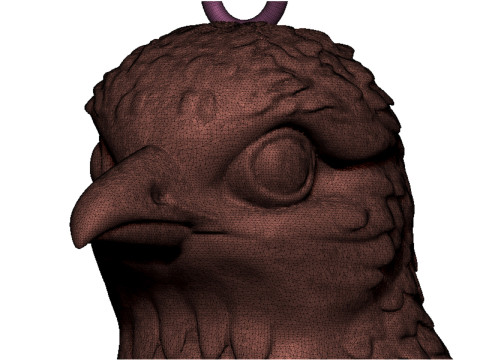 Bird pendant 3D 프린트 모델