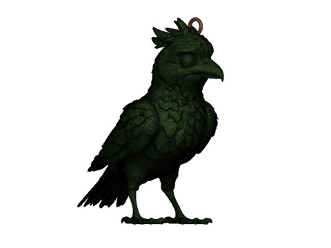 Bird pendant 2 3D Print Model