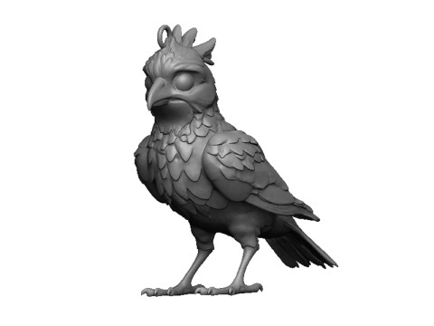 Bird pendant 2 3D Print Model