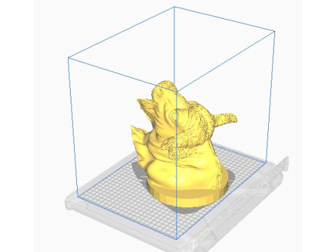 Bison head 3D Принт Модель