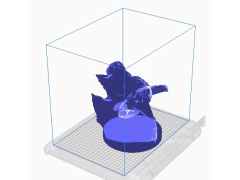Bison head 3D Принт Модель