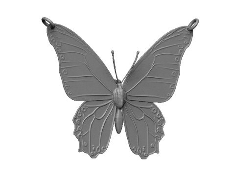 Butterfly pendant 3D Druckmodell