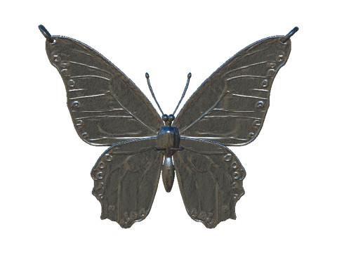 Butterfly pendant 3D Druckmodell