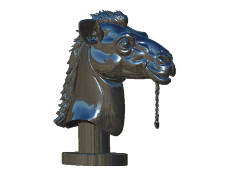 Camel head 3D Print Model