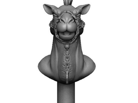 Camel head 2 3D 프린트 모델