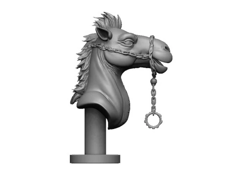 Camel head 2 3D Print Model