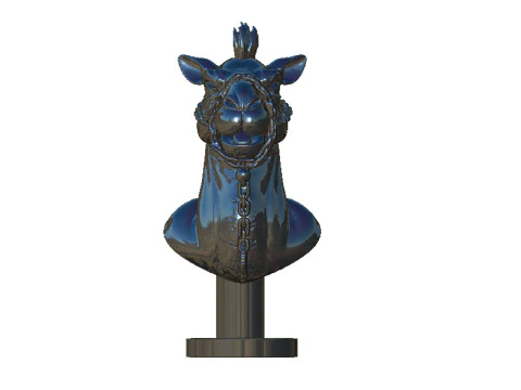 Camel head 2 3D Print Model