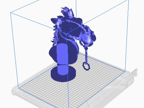 Camel head 2 Modelo de Impressão 3D