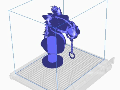 Camel head 2 3D Print Model