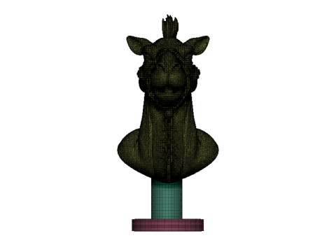 Camel head 2 Modelo de Impressão 3D