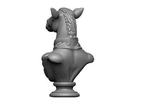 Camel head bust Model do druku 3D