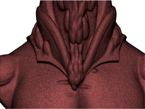 Camel head bust 3D Print Model