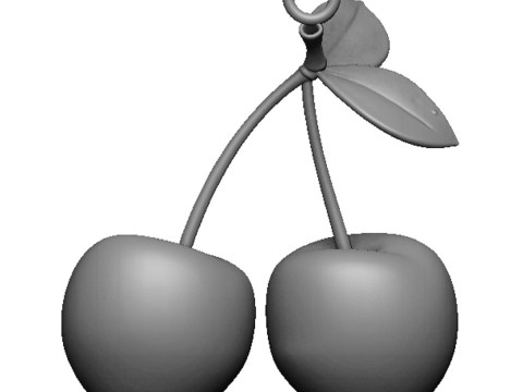 Cherry pendant 3D 프린트 모델