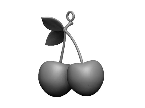 Cherry pendant 3D Принт Модель
