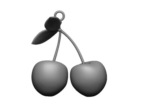 Cherry pendant 3D Принт Модель