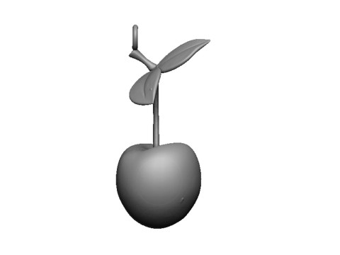 Cherry pendant 3D Принт Модель