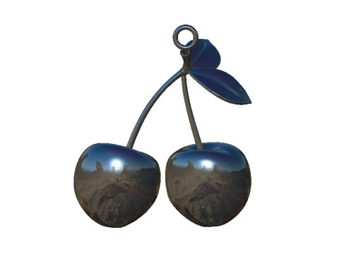 Cherry pendant 3D Принт Модель