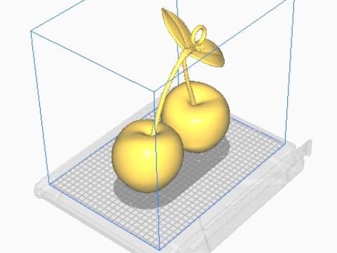 Cherry pendant 3D Принт Модель