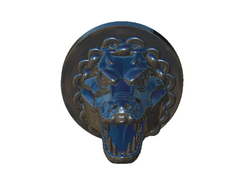 Crocodile head 3D Print Model