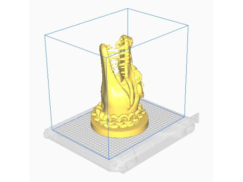 Crocodile head 3D Print Model