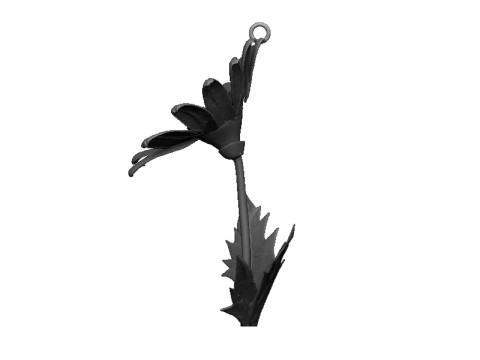 Daisy flower pendant 3D Druckmodell