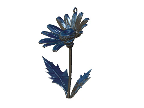 Daisy flower pendant 3D Print Model