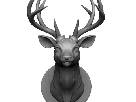 Deer head Model do druku 3D