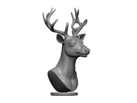 Deer head bust 3D Принт Модель