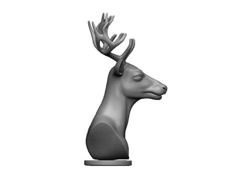 Deer head bust 3D Принт Модель