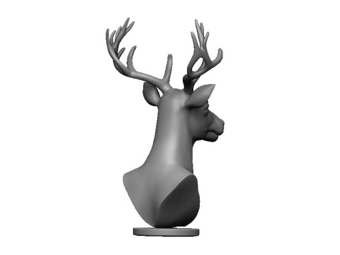 Deer head bust 3D Принт Модель