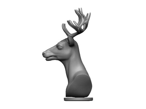 Deer head bust 3D Принт Модель