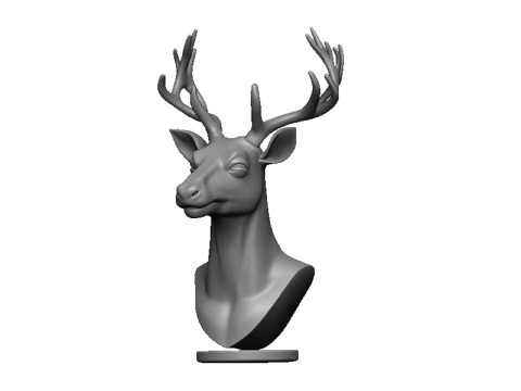 Deer head bust 3D Принт Модель