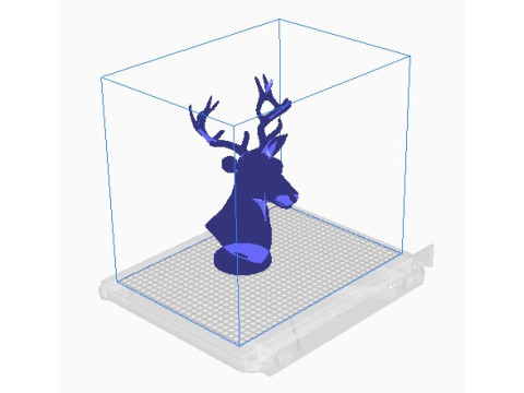 Deer head bust 3D Принт Модель