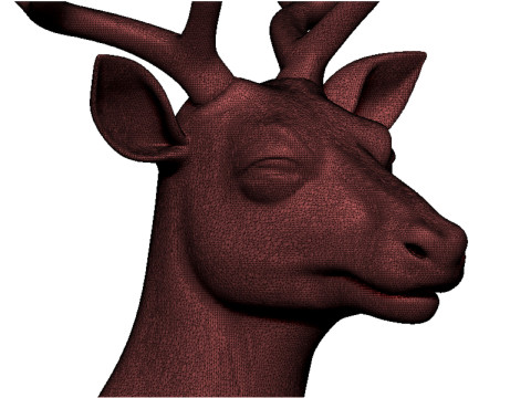 Deer head bust 3D Принт Модель