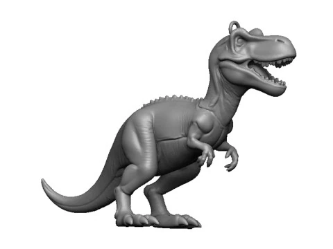 Dinosaur pendant 3D Print Model