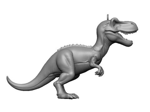 Dinosaur pendant Modelo de impresión 3D