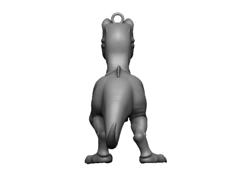 Dinosaur pendant Modelo de impresión 3D
