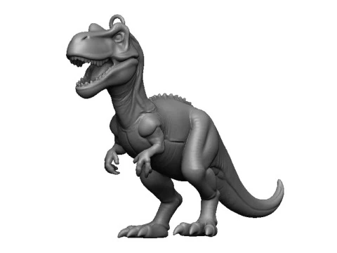 Dinosaur pendant 3D Print Model