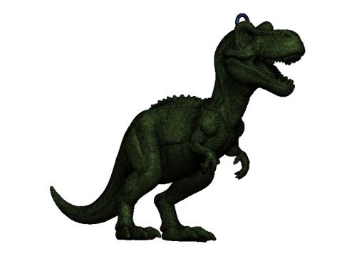 Dinosaur pendant 3D Print Model
