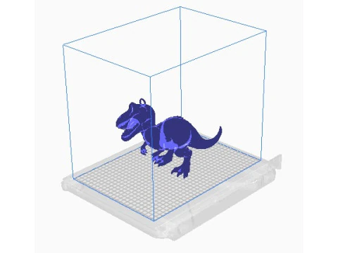 Dinosaur pendant 3D Print Model