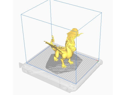 Dragon pendant 3Dプリントモデル