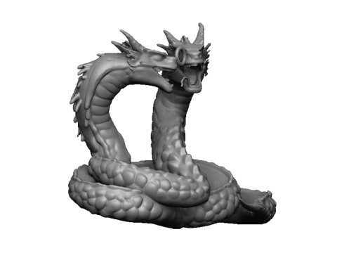 Dragon pendant 3 3D Druckmodell
