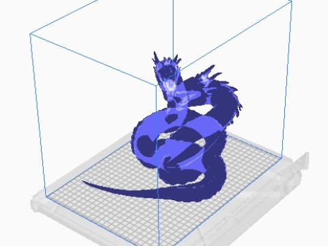 Dragon pendant 3 3D Druckmodell