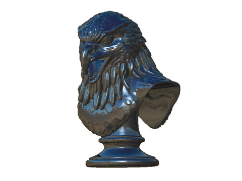 Eagle head bust 3D 打印模型
