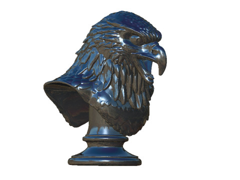 Eagle head bust 3D 打印模型