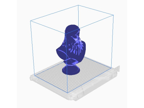 Eagle head bust 2 3D Print Model